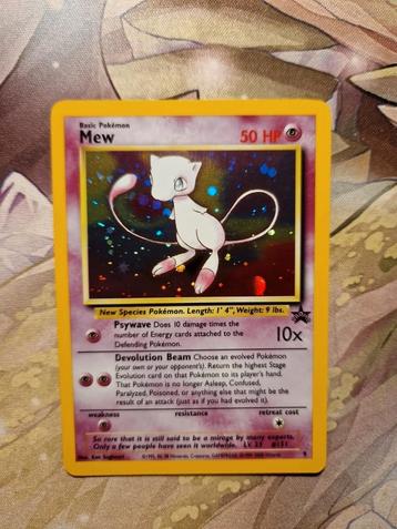 Mew Nearmint Black Star Promo 9 Holo Wotc 1999 beschikbaar voor biedingen