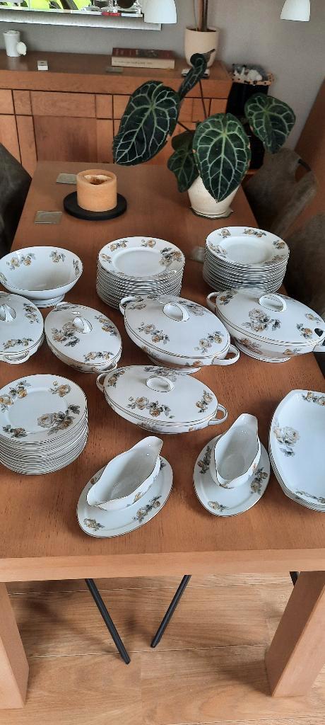 servies, Antiek en Kunst, Antiek | Servies compleet, Ophalen