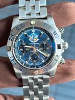 Breitling Chronomat 44 B01 Blue Impulse 400 Pieces! Mint!, Staal, Gebruikt, Staal, .