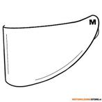 HJC HJ-33 I90/I91 Vizier, Helder, Ophalen of Verzenden, Nieuw met kaartje