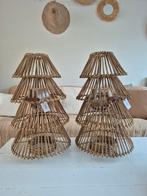 Riviera Maison Rattan Kerstbomen Windlichten - Nieuw!, Diversen, Kerst, Ophalen, Nieuw