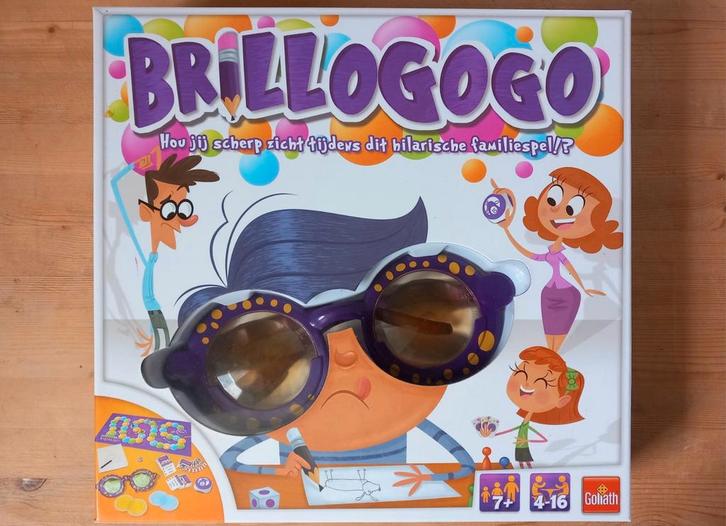 Spel 'Brillogogo' van Goliath, Hobby en Vrije tijd, Gezelschapsspellen | Overige, Zo goed als nieuw, Ophalen of Verzenden