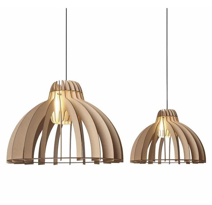 2x Tjalle en Jasper Granny Smith Lampenkappen, Huis en Inrichting, Lampen | Lampenkappen, Zo goed als nieuw, 25 tot 50 cm, Rond