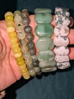 Green collection edelstenen armband en soft bangles, Ophalen of Verzenden, Zo goed als nieuw, Kraal