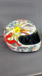 Valentino Rossi agv Ti-Tech white zoo helm Limited Editon VR, Motoren, Ophalen of Verzenden, L, Tweedehands, Integraalhelm