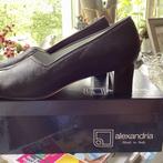 Mooie z.g.a.n.zwart suede gemetallis pumps van ALEXANDRIA, Kleding | Dames, Schoenen, Ophalen of Verzenden, Zo goed als nieuw