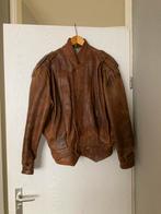 Te koop leren Dames en Herenjas maat S, Ophalen of Verzenden, Zo goed als nieuw, Zwart