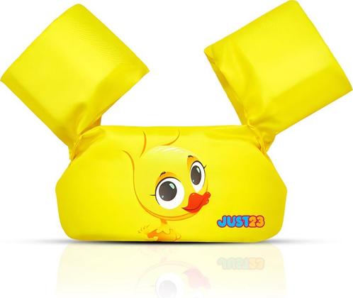 JUST23 Puddle Jumper Gele Eend - Verstelbare Zwembandjes, Kinderen en Baby's, Kinderkleding | Kinder-zwemkleding, Zo goed als nieuw