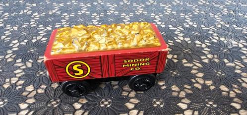 Thomas de trein hout Gold wagon, Kinderen en Baby's, Speelgoed | Thomas de Trein, Zo goed als nieuw, Ophalen of Verzenden