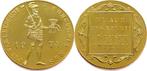 Gouden dukaat 1974 medailleslag, Ophalen of Verzenden, Brons