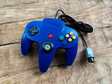 Nintendo 64 (N64) controller blauw | Nieuw | Third party beschikbaar voor biedingen