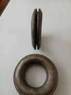 2x metalen rammelaar speelgoed India Jhunjhuna, Ophalen of Verzenden