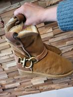 LFA snowboots sheepskin Uggs zgan mt 39,5 cognac kleur, Kleding | Dames, Bruin, Snowboots, Ophalen of Verzenden, Zo goed als nieuw
