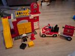 Lego duplo - brandweerkazerne - 6168, Ophalen of Verzenden, Zo goed als nieuw, Duplo
