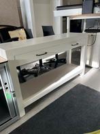 Site tabel 140 lang, Huis en Inrichting, Tafels | Sidetables, Ophalen, 100 tot 150 cm, Zo goed als nieuw, Kersenhout