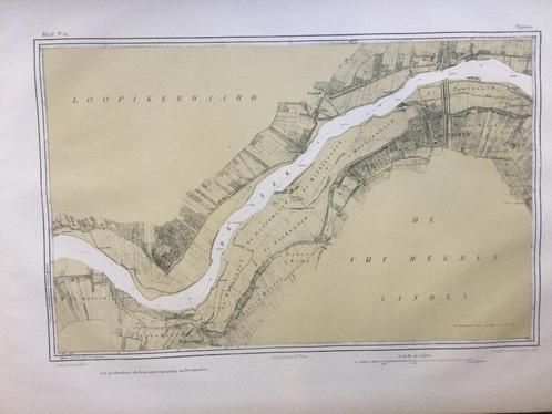 De Lek van Vianen tot Lexmond, 1867, Antiek en Kunst, Kunst | Etsen en Gravures, Verzenden