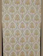 5025 barok behang vintage oker beige jaren 70 stijl swiet, Huis en Inrichting, Stoffering | Behang, Verzenden, Wit