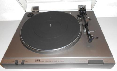 Akai draaitafel AP B110 zilver/bronskleurig..lees maar even., Audio, Tv en Foto, Platenspelers, Gebruikt, Platenspeler, Akai, Ophalen of Verzenden