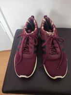 Donker rode sneakers Adidas Neo Ortholite maat 9, Ophalen of Verzenden, Zo goed als nieuw, Overige kleuren, Adidas