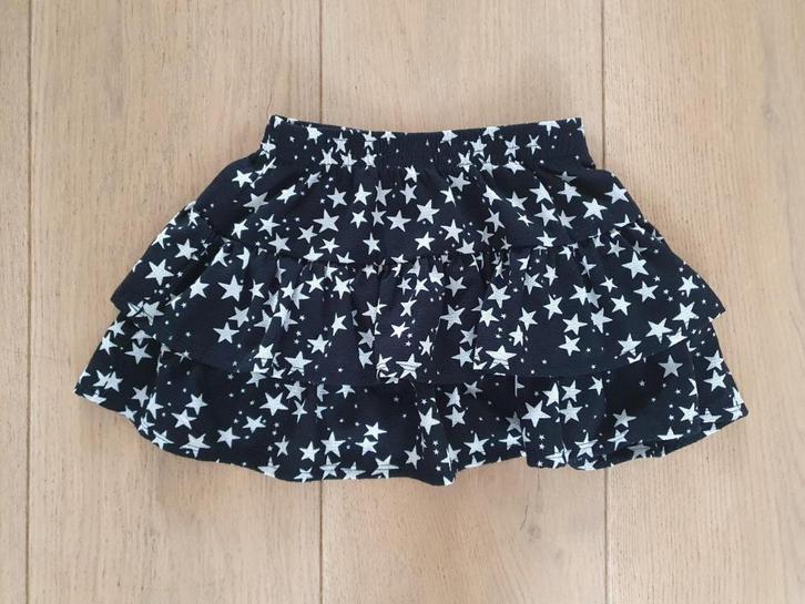Zwart rokje met witte sterren maat 110/116 van Hema, Kinderen en Baby's, Kinderkleding | Maat 110, Gebruikt, Meisje, Jurk of Rok