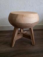 Houten krukje/ tafeltje, Ophalen, Zo goed als nieuw, Hout