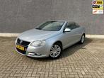 Volkswagen Eos 2.0-16v FSI | PANORAMA | LEDER | AIRCO | CC |, Auto's, Gebruikt, Zwart, 4 cilinders, 4 stoelen