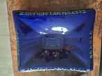 Asbak blauw Vintage Frans, Antiek en Kunst, Antiek | Emaille, Ophalen