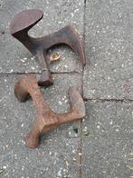 2x oude schoenen leest, Antiek en Kunst, Antiek | Gereedschap en Instrumenten, Ophalen of Verzenden