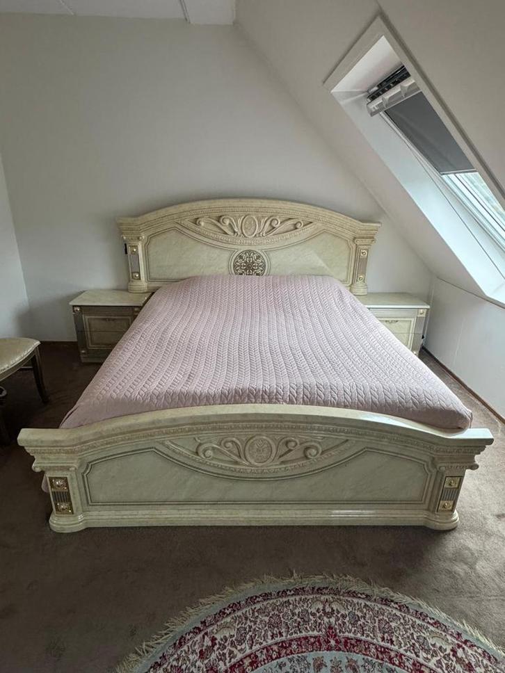 Conplete slaapkamer Italiaans design, Huis en Inrichting, Slaapkamer | Complete slaapkamers, Zo goed als nieuw, Tweepersoons, Ophalen