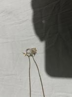 Zilveren ketting met meerdere hangers 925, Sieraden, Tassen en Uiterlijk, Kettingen, Ophalen, Zo goed als nieuw, Zilver, Met hanger