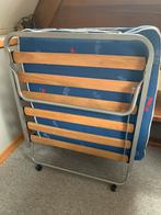 Vouwbed, Ophalen, Zo goed als nieuw, Eenpersoons, Hout