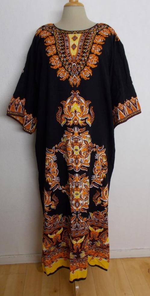 Aparte maxi print jurk van Sudtrikot Ulm! 44, Kleding | Dames, Jurken, Zo goed als nieuw, Maat 42/44 (L), Overige kleuren, Onder de knie