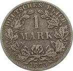 Duitsland 1 mark 1875 B, Zilver, Duitsland, Losse munt, Verzenden