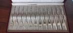 Apostel Gebaksvorkjes Verzilverd compleet in doos, Ophalen of Verzenden