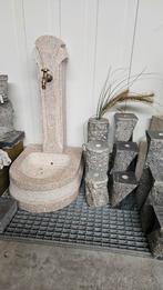 Waterornament kraan graniet, Ophalen, Nieuw, Waterornament
