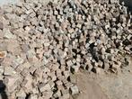 Circa 120 m2 Portugees granieten keitjes, Tuin en Terras, Grind, Keien en Split, Ophalen, Zo goed als nieuw