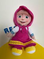 3002 Masha en de beer knuffel Masha 28 cm, Ophalen of Verzenden, Zo goed als nieuw, Overige typen