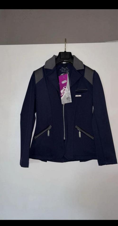 Nieuwe wedstrijdjas Eve Junior – maat 128, Dieren en Toebehoren, Paardrijkleding, Nieuw, Kinderen, Bovenkleding, Dressuur, Verzenden