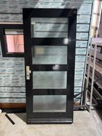 3 hardhouten deuren, Doe-het-zelf en Verbouw, Ophalen, Binnendeur, Zo goed als nieuw, 200 tot 215 cm