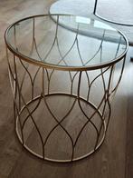 Riverdale bijzettafel / salontafel - T.E.A.B., Minder dan 55 cm, Rond, Ophalen, 45 tot 60 cm