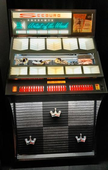 Seeburg AY 160 jukebox 1961 half open gereviseerd 💿🎷🎶🎸🎵 beschikbaar voor biedingen