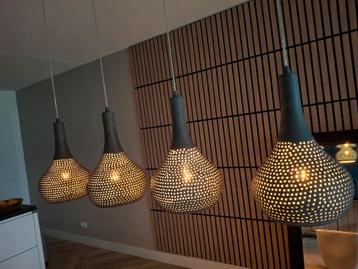 Hanglamp Punch Kegel - Grijs Metaal - Breman Verlichting beschikbaar voor biedingen