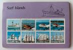 Vintage Surf Island Plezierboten Postzegel, Ophalen of Verzenden, Overige thema's