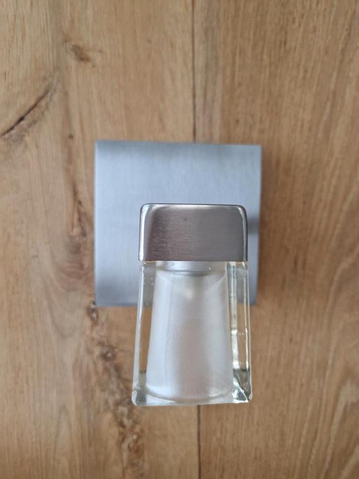 Wandspot / Plafondspot - Stijlvolle Verlichting, Huis en Inrichting, Lampen | Wandlampen, Zo goed als nieuw, Glas, Metaal, Ophalen of Verzenden
