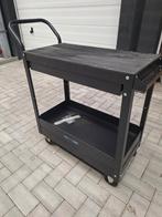 Werktafel met la en opbergbak, verrijdbaar, Doe-het-zelf en Verbouw, Werkbanken, Ophalen, Zo goed als nieuw, 70 tot 120 cm