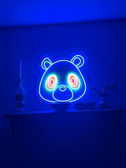 Neon Beer Design Hanglamp met dimfunctie, Huis en Inrichting, Lampen | Wandlampen, Zo goed als nieuw, Kunststof, Ophalen of Verzenden