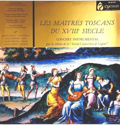 Les Maitres Toscans Du XVIIIe Siecle, Cd's en Dvd's, Vinyl | Klassiek, Zo goed als nieuw, Kamermuziek, 12 inch, Ophalen of Verzenden