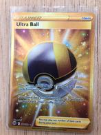 Trainer Ultra Ball goud, Ophalen of Verzenden, Losse kaart, Zo goed als nieuw