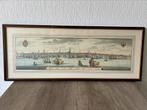 Amsterdam vanaf het IJ - 1659 - C. Merian, Ophalen of Verzenden