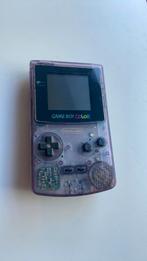 Transparante game boy color, Spelcomputers en Games, Spelcomputers | Nintendo Game Boy, Ophalen of Verzenden, Zo goed als nieuw
